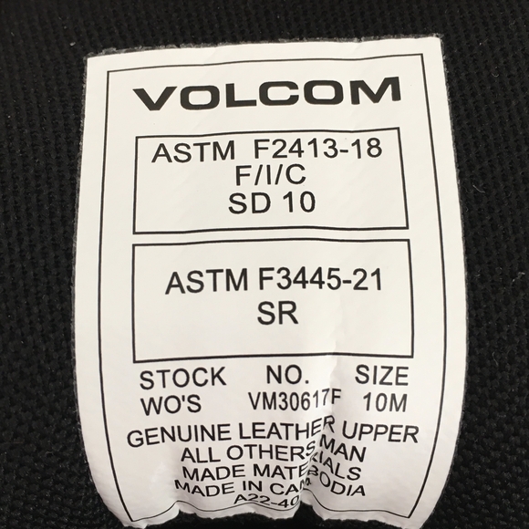 Volcom Vitals SD Composite Toe Skate-Inspired Work Safety Shoe Women's Size 10 - Picture 10 of 12